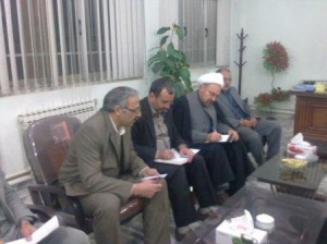 شرکت در جلسه شورای اسلامی شهر بیدخت