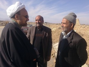 بازدید از یک پروژه در بهاباد