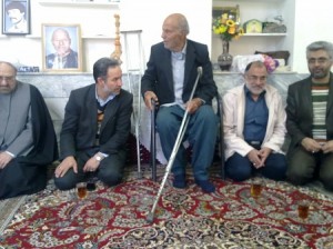 دیدار با خانواده شهید رنجکش