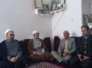 دیدار با خانواده شهید یعقوبی