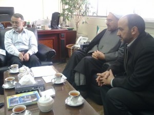 ملاقات با معاون وزیر کشورجناب آقای دکتر میرباقری