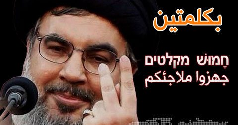 پیام دو کلمه‌ای دبیرکل حزب‌الله خطاب به رژیم اسرائیل