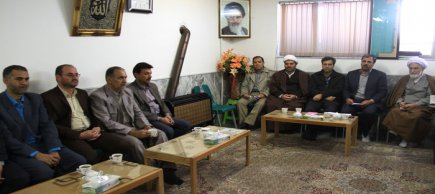 دیدار روسای دانشگاه‌ها و مراکز آموزش عالی شهرستان با امام جمعه