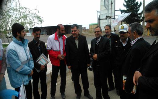 بازدید نماینده استاندار از ستاد خدمات سفر گناباد