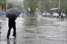 بارش‌هایی به شکل برف و باران در گناباد