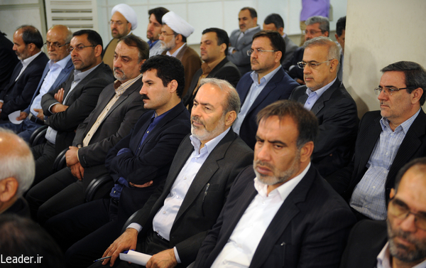 دیدار نمایندگان مجلس شورای اسلامی با رهبری