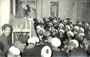 آغاز تحصن و سخنرانی «بهلول»