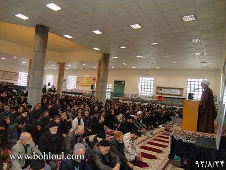 نماز جمعه این هفته شهرستان در محل مرقد شیخ محمدتقی بهلول برگزار می شود