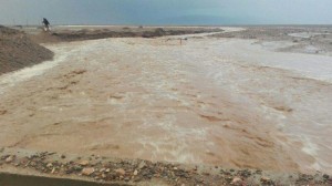 سیل در روستای گیسور