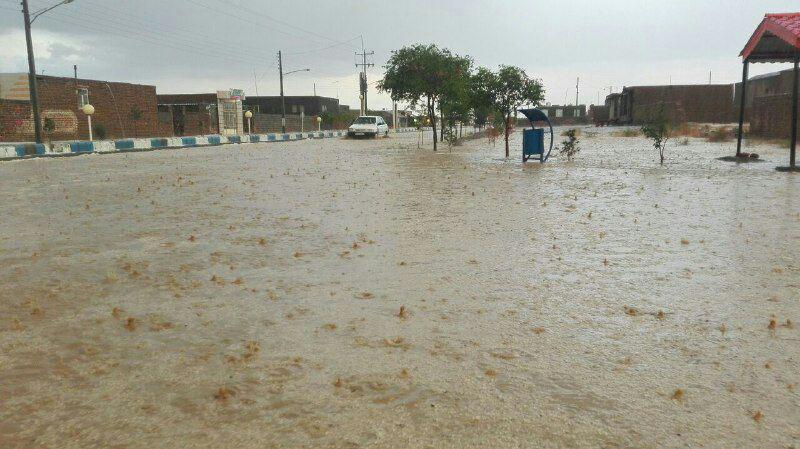 خطر سیل بیخ گوش گناباد؛ شهری که ۴ رودخانه آن را محاصره کرده‌اند