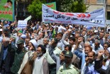 فریاد آزادی‌خواهی ملت شهید پرور گناباد در گرما و دهان روزه + تصاویر
