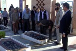 به مناسبت روز خبرنگار / تجدید میثاق خبرنگاران شهرستان با شهدا + تصاویر