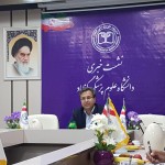 رضا احمدی رئیس دانشگاه علوم پزشکی گناباد