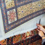 قالی بافی مشاغل خانگی