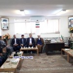 دیدار مدیران اجرایی با امام جمعه گناباد