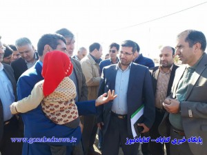 بازدید فرماندار روستای کلاته کلوخ
