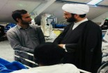 طلبه گنابادی به عیادت جوانی رفت که با او درگیر شده بود