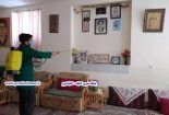 منازل خانواده شهدا توسط بسیجیان گناباد ضدعفونی شد + تصاویر