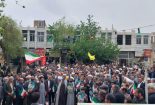 تجمع مردم گناباد در حمایت از حملات سپاه علیه رژیم صهیونیستی + تصاویر