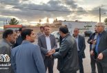 وعده آسفالت و احداث سالن ورزشی در بازدید فرماندار از محله حوض زنگی + تصاویر